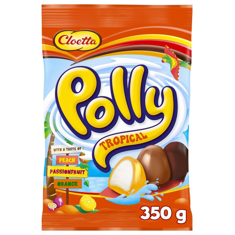 Cloetta Polly Tropical 350g