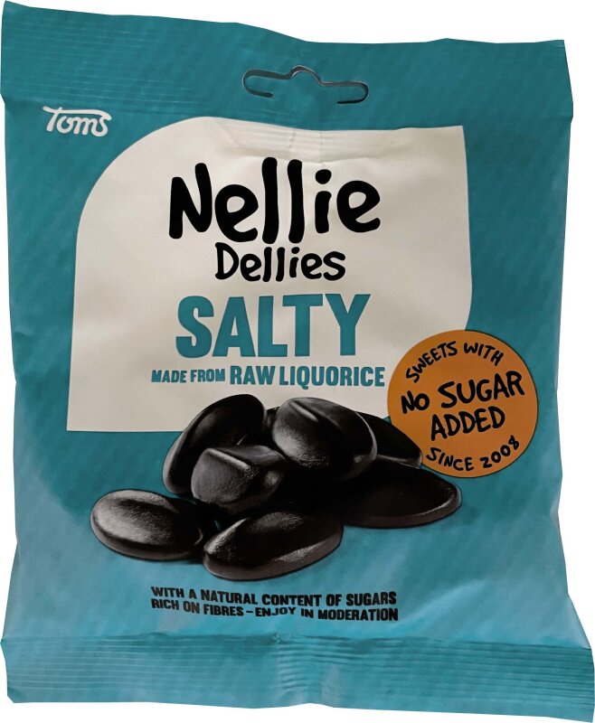 Nellie Dellies Salz Lakritz 90g